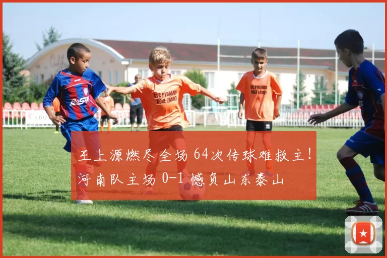 王上源燃尽全场 64次传球难救主！河南队主场 0-1 憾负山东泰山